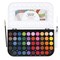 Incraftables Non-Toxic Watercolor Paint set (48 Colors). Water Color Paints for Adult & Kids w/ Refillable Water Brush Pen, Watercolor Palette & Brush. Portable Watercolor Paint Kit for Beginner & Pro